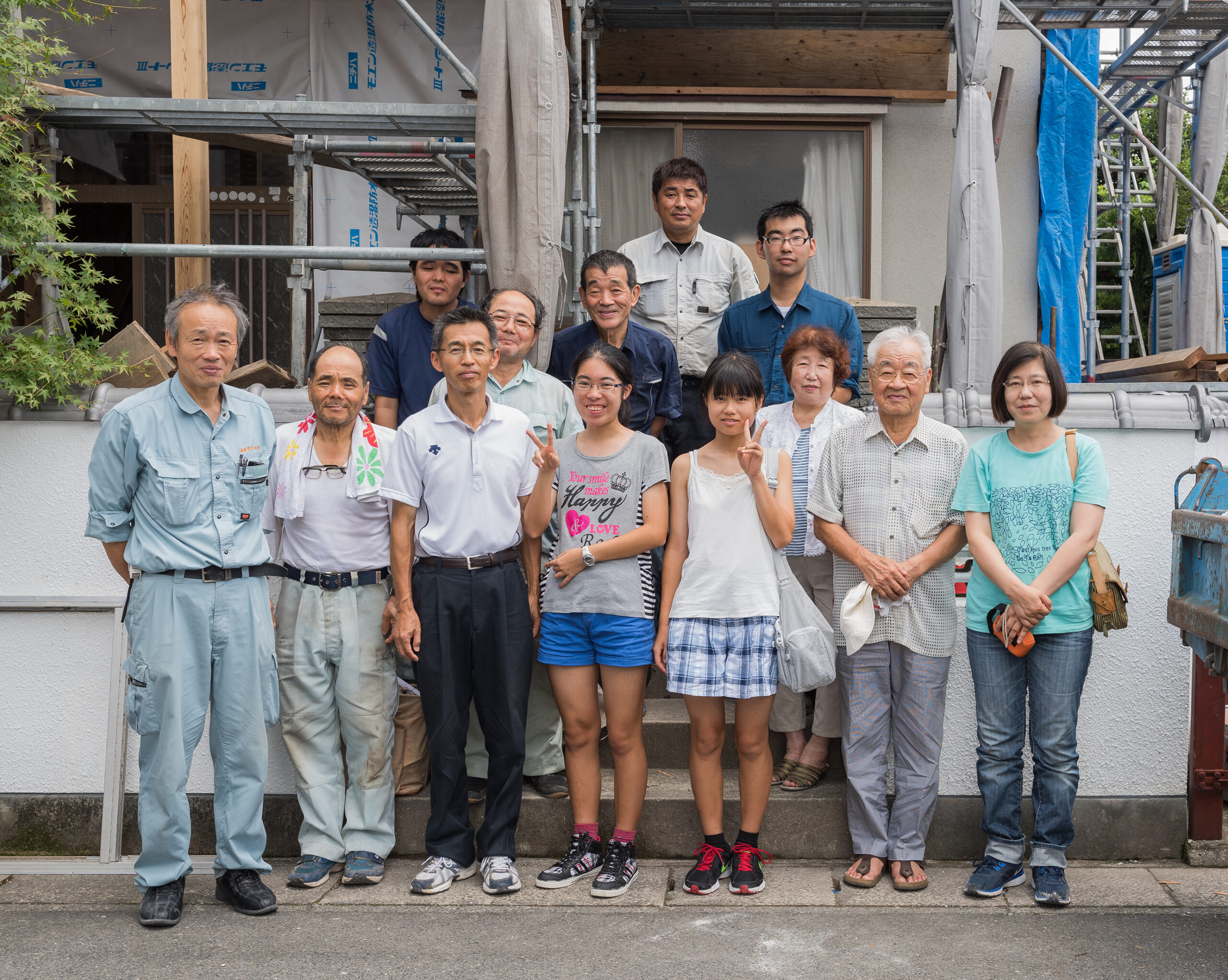 お引き渡ししたお客様の家