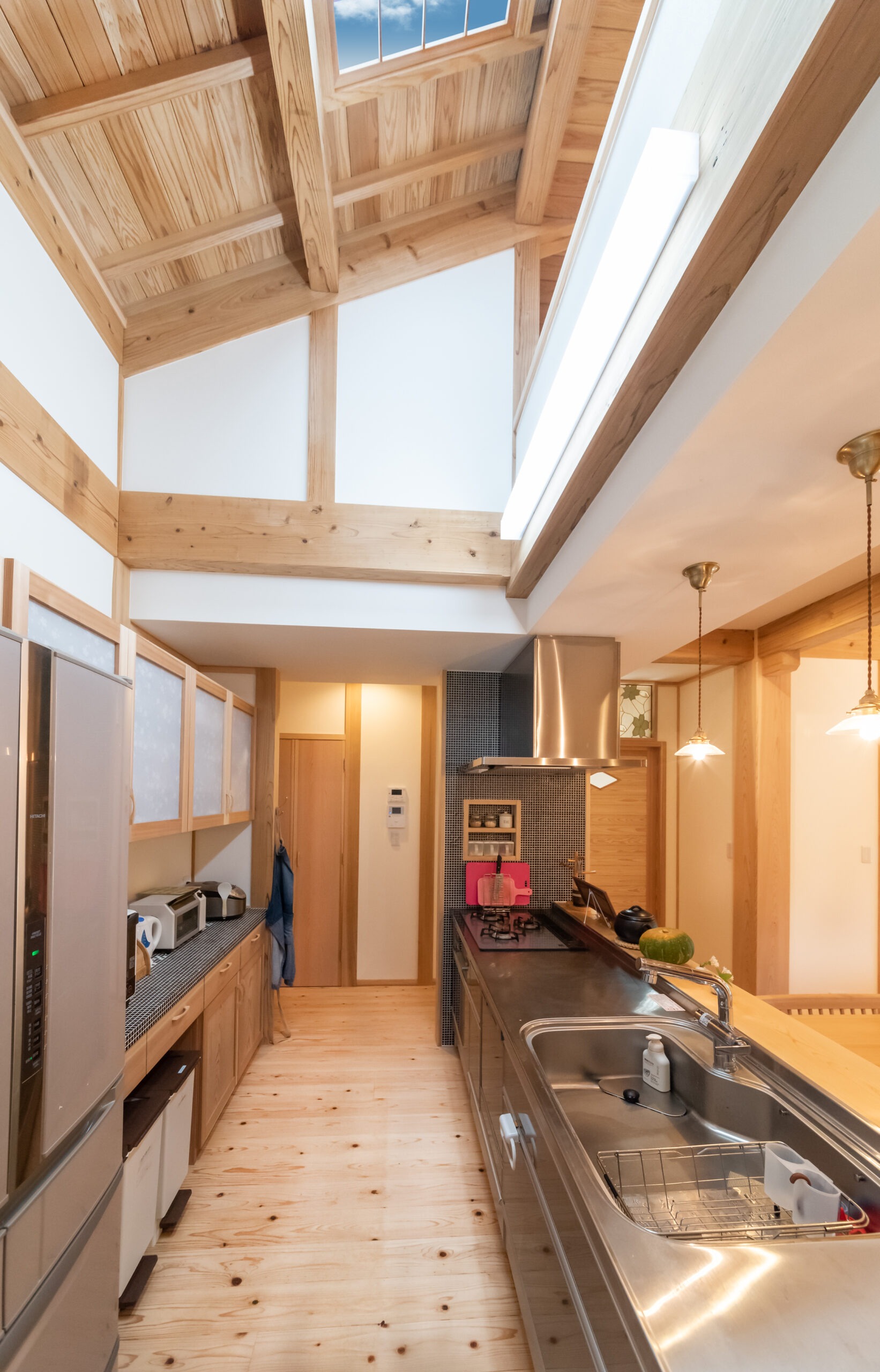 キッチンの天窓