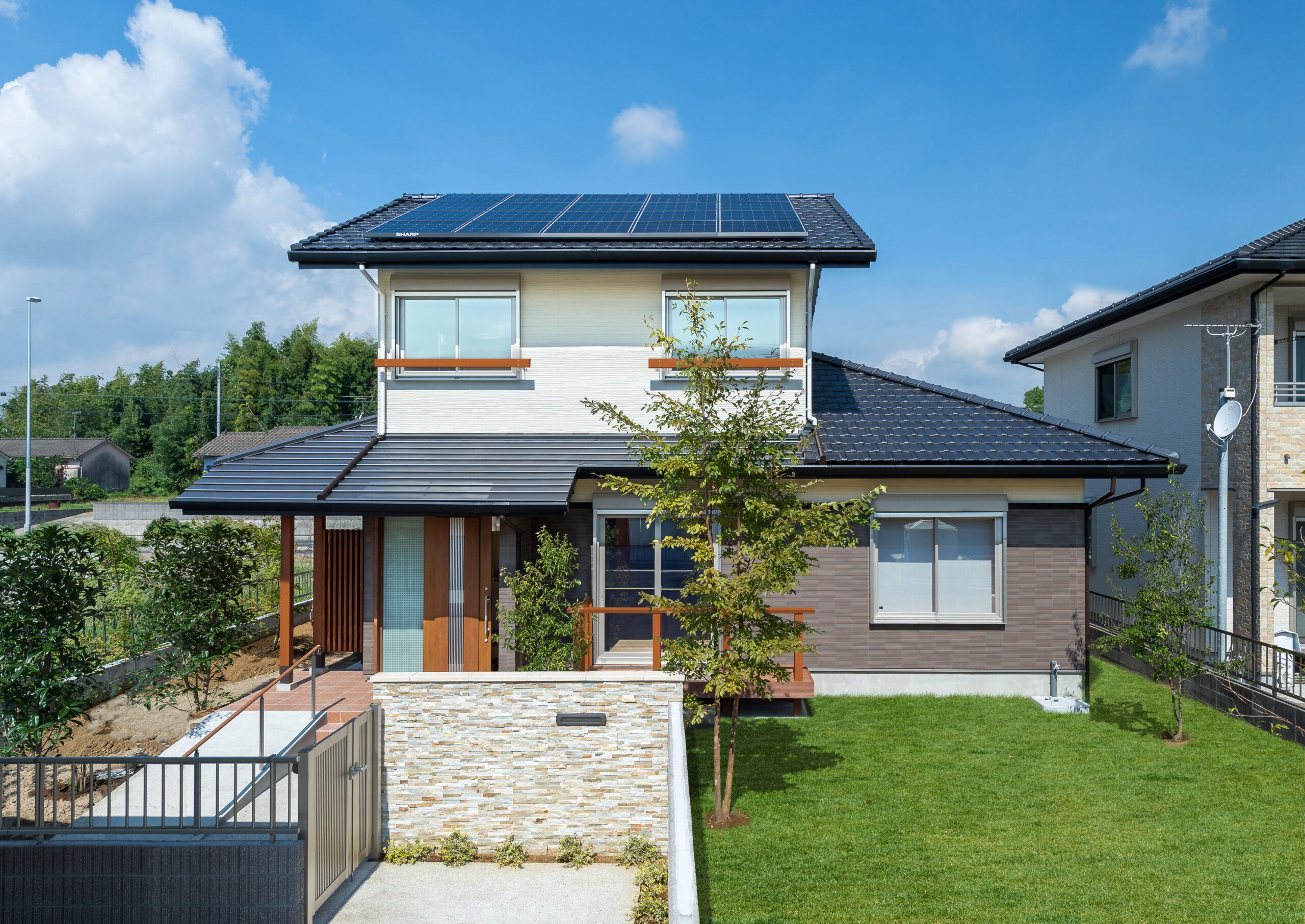 お引き渡ししたお客様の家